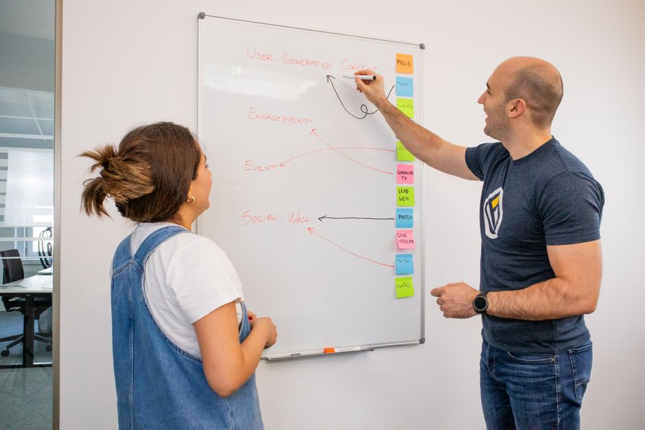 Team im UX/UI Design Workshop in München